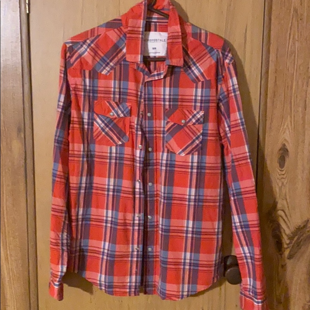 Men’s Medium Aeropostale Button down shirt